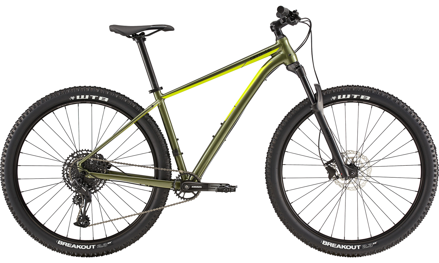 Фотография Велосипед 29" Cannondale TRAIL 3 (2020) 2020 Зеленый